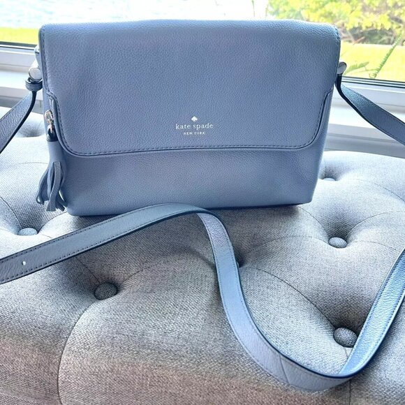 Kate Spade Blue Chester Street Annalise Crossbody Bag, NEW, Retail $249 - Picture 9 of 15